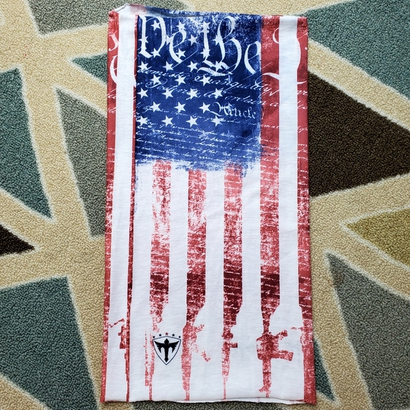 46) ALPHA DEFENSE "We The People" Face Shield - Picture 5 of 6